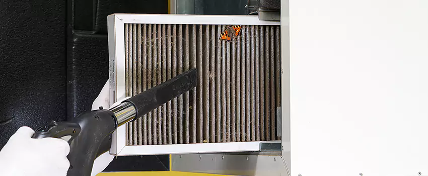 Clogged Air Duct Cleaning Process in Iowa City, IA