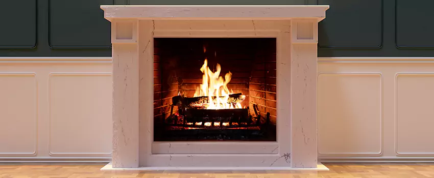 Decorative Electric Fireplace Installation in Iowa City, Iowa