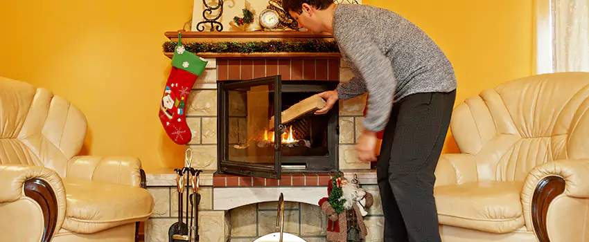 Gas to Wood-Burning Fireplace Conversion Services in Iowa City, Iowa