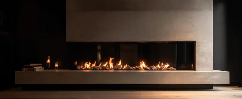 Gas Fireplace Ember Bed Design Services in Iowa City, Iowa