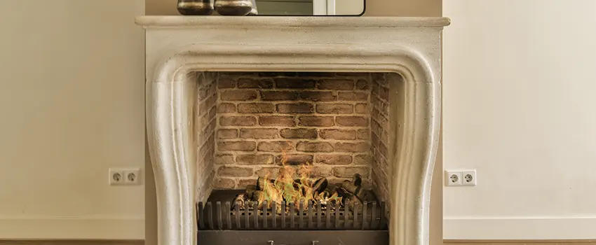 Vintage-style Fireplace Redesign in Iowa City, Iowa