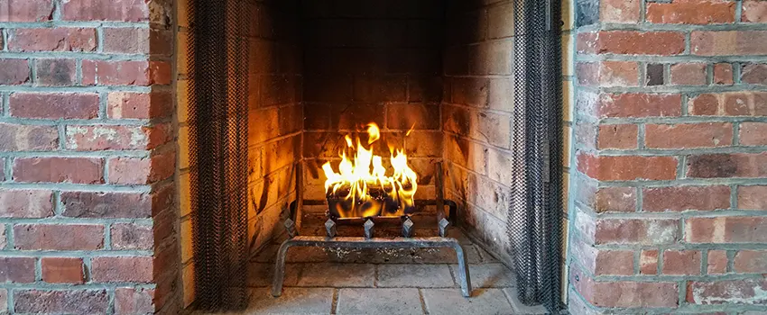Repairing Damaged Fireplace Tiles in Iowa City, Iowa