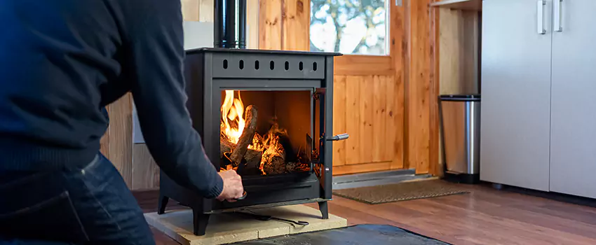 Open Hearth Wood Fireplace Installation in Iowa City, IA