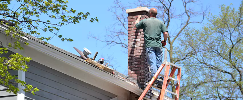 Vinyl and PVC Chimney Flashing Installation in Iowa City, IA