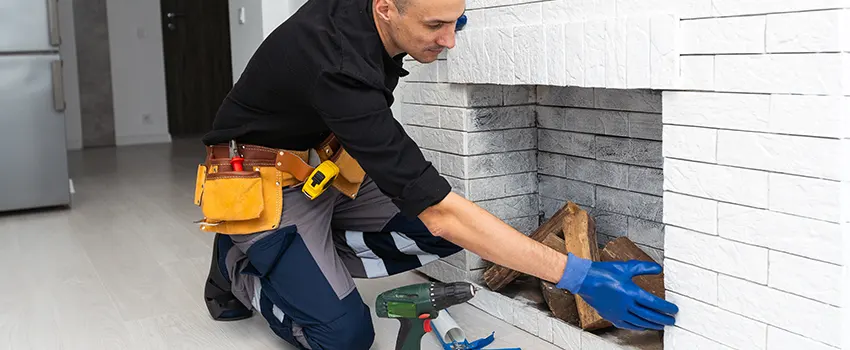 Fireplace Damaged Damper Frame Repair Services in Iowa City, Iowa